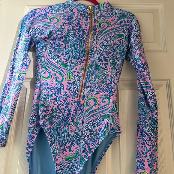 Lilly Pulitzer Swim Lilly Pulitzer Randee Rash Guard In We Mermaid